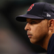 Manager Alex Cora of the Boston Red Sox watches from the dugout during the fifth inning of the MLB game against the Arizona Diamondbacks at Chase Field on April 5, 2019 in Phoenix, Arizona.